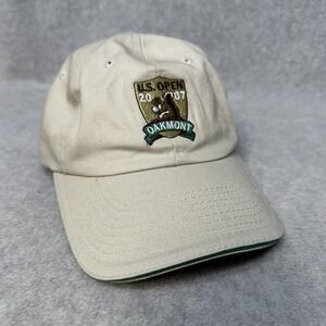 Oakmont U.S. Open Hat Cap Strap Back Mens‎ USGA Golf Championship 2007